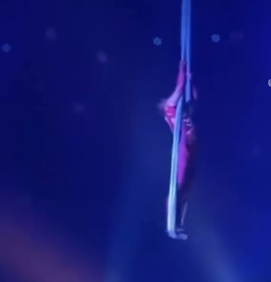 Acrobata cai durante apresentação em circo no Ceará e fica ferido 