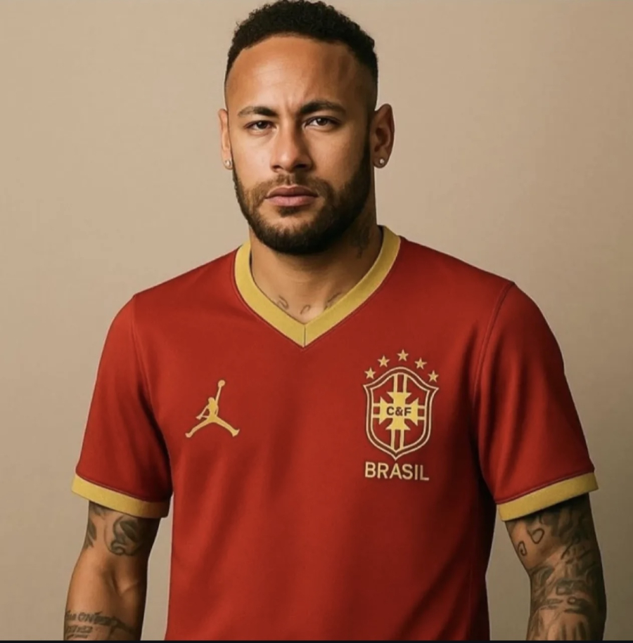 Segunda camiseta da Seleção Brasileira será vermelha na Copa de 2026