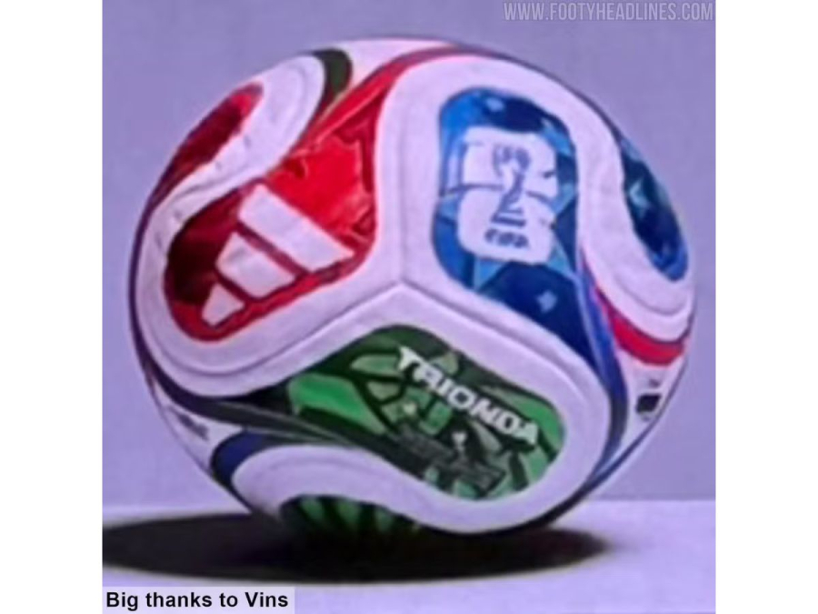 Site vaza imagem da bola da Copa do Mundo de 2026